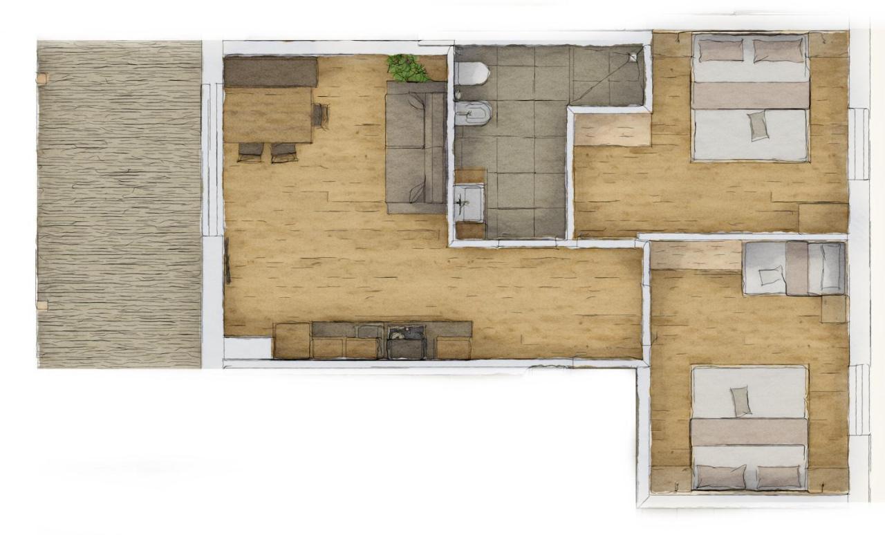 Gschlunerhof Castelrotto Ngoại thất bức ảnh